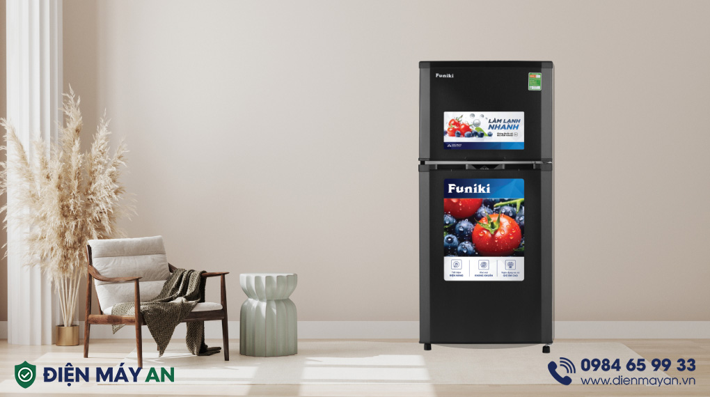 Tủ Lạnh Funiki 159 Lít HR T6159TDG - thiết kế